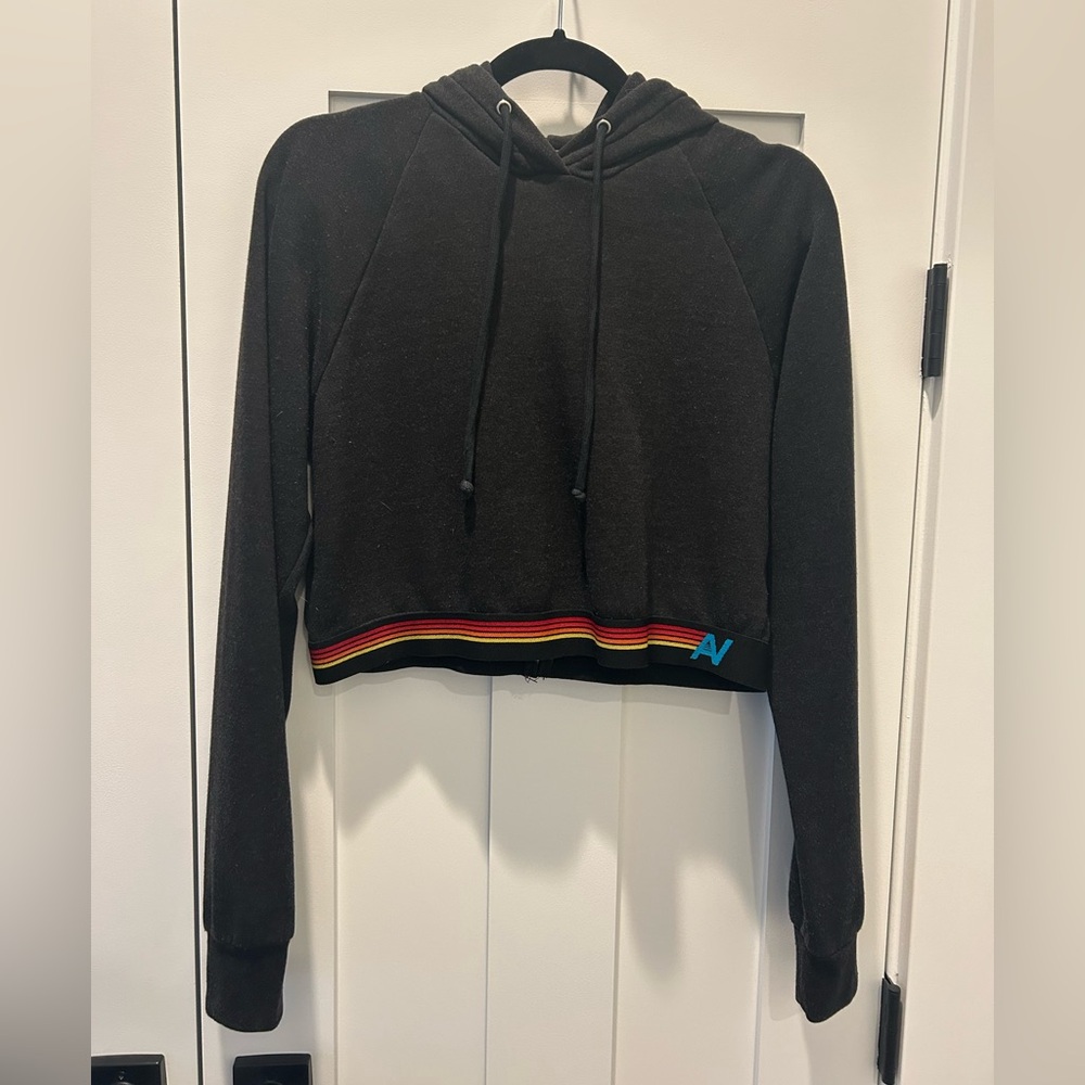Aviator Nation Cropped Hoodie